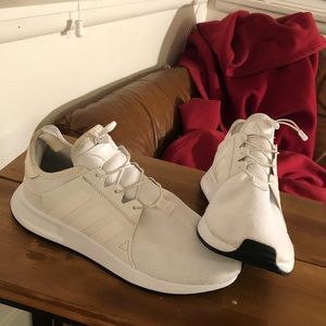 Adidas originals white sneakers.